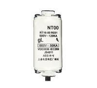 Fuse RT16-00/RT36/NT00 Insurance 32A 63A 80A 100A 160A 200A core 50(25v)