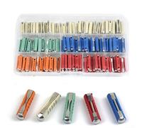 Fuse Set for Classic For Vintage European Cars Torpedo Blade Automotive Electrical Circuit Protection 200pcs Multi Amp 32V Pack