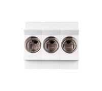 Fuse socket for rail 3P 63A D02 400V DIN LD046 Weber