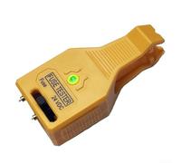 Fuse Tester Tool 12V 24V LED Display Fuse Tester Tool 12V 24V(Yellow) | Internal for battery powered, bright LED light, plastic metal build, 63.1x33mm size, easy carry