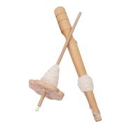 Fuse with Wood - Traditional Wire with Top Swivel, Wooden Craft Accessory, Rotation Tool, Weaving, Mesh and Crochet Hook | Creative Hand Tool for Sewn Hobby