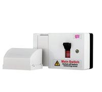 FuseBox 80A Main Switch Fused & Shrouded (Incl. ME80 Fuse) - Single Phase Plastic Electrical Distribution Board