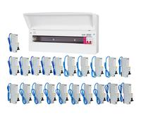 FuseBox F3021MZ 21 Way T2 SPD Consumer Unit + 21 Type A RCBOs