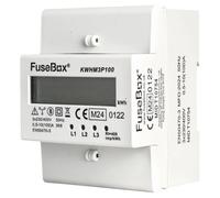 FuseBox KWHM3P100 100A Direct Connected 3P KWH Energy Meter MID Approved