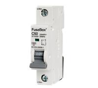 FuseBox MT10C501 50A 1P C Curve 10kA MCB