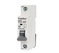 FuseBox MT10D101 10A 1P D Curve 10kA MCB
