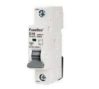 FuseBox MT10D161 16A 1P D Curve 10kA MCB