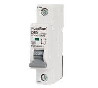 FuseBox MT10D501 50A 1P D Curve 10kA MCB