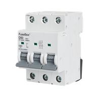 FuseBox MT10D503 50A 3P D Curve 10kA MCB
