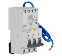 FuseBox R3PN10B4530BD 45A B Curve 10kA 30mA 3P+N Switched Type A Bi-Directional RCBO