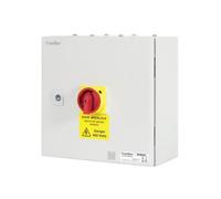 FuseBox TPNI032 32A TP&N Metal Isolator Switch Disconnector Door Interlock IP65