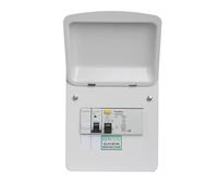 Fusebox Type B Ev Dist 63A 30Ma Rcd 40A Mcb Enc - EV40B