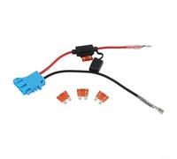 Fused 4-Pin Wire Harness for Peg Perego 12V For Battery Powered Ride Ons Using 12 AWG Cable and 40A Fuse