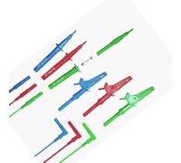 FUSED GS38 3 WIRE TEST LEADS TO FIT FLUKE MFT'S - RED, BLUE & GREEN