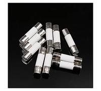 Fuses 100pcs Ceramic Fuse 5mm X 20mm Slow Blow T 0.5A 1A 2A 3A 4A 6A 8A 10A 13A 15A 20A 30A 250V Circuit Breaker Car Cigar O(5A 100pcs)