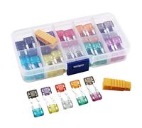 Fuses 100Pcs Profile Small Size Blade Car Fuse Assortment Set, for Auto Car Truck 2.5/3/5/7.5/10/15/20/25/30/35A Fuse Protected circuits