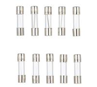 Fuses 100Pcs/Set 5x20mm Quick Blow Glass Tube Fuse Assorted Kits, Fast-Blow Glass Car Fuses 0.2A 0.5A 1A 2A 3A 5A 8A 10A 15A 20A Protected circuits (Color : 3a 100pcs)