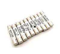 Fuses 10Pcs 630 High Pressure Smelt to Break Fuse, 500V 0.5A 1A 2A 3A 4A 5A 6A 8A 10A 13A 15A 16A 20A 25A 30A RO58 6x30mm Protected circuits (Color : 5a)