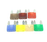 fuses 10PCS car fuses 2A 3A 5A 7.5A 10A 15A 20A 25A 30A fuses Protected circuits (Color : 10a, Size : S)