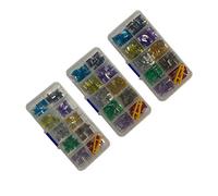 Fuses 150/100/50PCS Mini Car Fuses with Box Clip Assortment, 2A/3A/5A/7.5A/10A/15A/20A/25A/30A/35A Auto Micro Blade Type Fuse Set Truck Protected circuits (Color : 100pcs With Box)