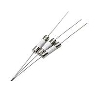 Fuses 200PCS 520mm Ceramic Fuse Slow Blow Tube Fuse with A Pin 5x20mm 250V 0.5A 1A 2A 3A 4A 5A 6A 7A 8A 10A 12A 15A 20A 25A 30A Protected circuits (Color : 0.5a)