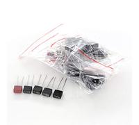 Fuses 50PCS Square Fuse Kit Rectangle Protective Slow Blow T1A T3.15A T4A T5A T6.3A 250V SS-5 2Pin Assortment Kit 5Kinds Each 10PCS Protected circuits