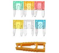 Fuses and Accessories for Car 120Pcs Profile Small Size Mini Blade Fuse Assortment Set Auto Car Truck DG 5 10 15 20 25 30A Fuse Box Protected circuits