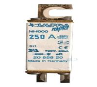 Fuses: NH000 250A 690V 2055820 aR / NH000 32A 35A 40A 50A 63A 80A 100A 110A 125A 150A 160A 180A 200A 225A 315A / 350A 400A 500V(2055820 63A 690V)