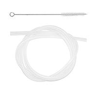 Fushen 2 m Milk Tube - Milk Hose with Cleaning Brush Clips - Compatible with Ninova Jura Melitta Severin