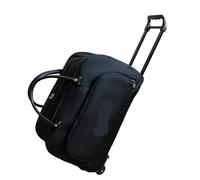 FUSHENGLI Rolling Duffle Bag With Wheels Women Wheeled Bag Rolling Luggage Bag For Girls Short Trip Travel Trolley Bags On Wheels Trolley Suitcase Women Wheeled Bags For Travel(Black)