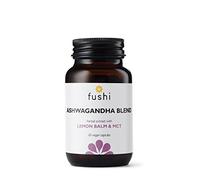 Fushi Ashwagandha Extract with Vegan MCT Capsules, 60 Caps | Fresh-Ground, High Strength & Wholefood | Min 5% Withanoloids | Uplifting & Nourishing | 100% Plant Based Formulation |Vegan,Made in the UK