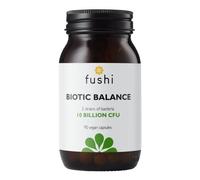 Fushi Vegan Biotic Balance - 10bn CFU, Multi-Strain & Vitamin C - 90 Vegicaps