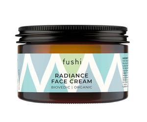 Fushi Biovedic Radiance Face Cream 50ml |Fresh Pressed | Ayurvedic Herb Manjisthta, Kalahari Melon Seed & Rice Bran Oils |Best For Hydration, Nourishing & Skin Brightening | Manufactured In The UK