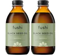 Fushi Black Cumin Seed Oil 100 ml | Fresh-Pressed | Rich in Omega 6, 9, vitamin B1, B2, B3 | Best for Dry Skin, Flaky Skin & Inner Health | Manufactured in the UK | Packaging may vary (Pack of 2)