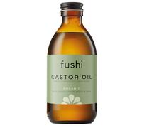 Fushi Organic Castor Oil 250ml Cold-Pressed Pure for Skin Hair Lash Brow