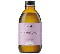 Fushi Organic Castor Oil Calm with Lavender - Relaxation & Restful Sleep + Skin Hydration 100% Pure Cold & Fresh-Pressed For all Skin Types - 100ml
