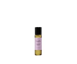 Fushi Organic Castor Oil Rest with Lavender10ml 100% Pure Cold & Fresh-Pressed Rollerball - Handy On the Go Size Hexane Free Natural Food-grade