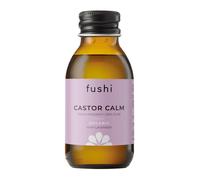 Fushi Organic Castor Oil Calm with Lavender - Relaxation & Restful Sleep + Skin Hydration 100% Pure Cold & Fresh-Pressed For all Skin Types - 100ml