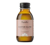 Fushi Organic Castor Oil Glow with Frankincense - Rejuvenate & Regenerate Skin - Reduce Blemishes & Imperfections 100% Pure Cold & Fresh-Pressed 100ml