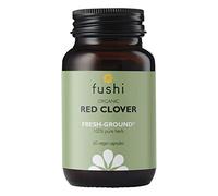 Fushi Organic Red Clover Capsules, 60 Caps | Fresh-Ground Whole Food | Rich in Minerals, Supports Women’s Health | Indigenously Sourced | Ethical, Vegan & Made in the UK