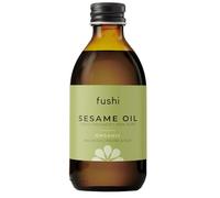 Fushi Organic Sesame Oil 250 ml Virgin & Fresh-Pressed Rich in Vitamin E, B & Complex Minerals | Best for Scars, Dry Skin & Fine Lines | Ethical & Vegan | Manufactured in the UK