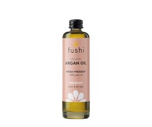 Fushi Organic Virgin Moroccan Argan Oil Pure Natural Cold Pressed High Vitamin E - 100ml