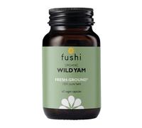 Fushi Organic Wild Yam (Dioscorea villosa) Capsules, 60 Caps | Fresh-Ground Whole Food | 100% Pure Active Ingredients | Indigenously Sourced, Ethical & Vegan | Made in The UK