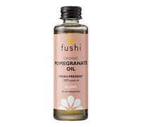 Fushi Pomegranate 80%+ Omega 5 Oil 50ml | Virgin & Fresh-Pressed | Best for Pigmentation, Wrinkles & Dry Skin | Clear, Golden Yellow Coloured Oil | Filtered for Clarity |Ethical, Vegan, Made in the UK