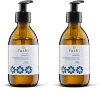 Fushi Stimulator Herbal Shampoo | Refillable Zero Waste Glass Bottle 230ml (Pack of 2)
