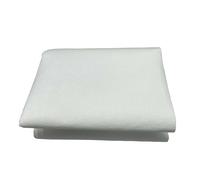 Fusible Fleece Interfacing for Sewing,Iron On Fusible Stiff Stabilizer for Bags(White, Medium Weight 120cm x 1m)