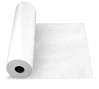 Fusible Interfacing, 11.4 in x 54 yd Polyester Non-Woven Interfacing Single-Sided Interfacing Lightweight Medium Weight Iron-On Interfacing for Sewing Quilting Crafting