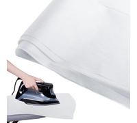 Fusible Interfacing Fabric 1 x 2m, White Non-Woven Iron on Interfacing Fabric for Sewing Iron-On Fusible Fleece Washable Adhesive Lining for Bags Curtain Clothing & Home Decor and Dress Making