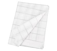 Fusible Interfacing with 2.5x2.5in Grid, 47" x 4 Yds Durable & Washable Lightweight Nonwoven Layout Grid Iron On Interfacing Fabric Suitable for Sewing Quilting DIY Craft