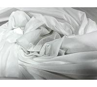 Fusible Iron-on interfacing Fabric, per metre - White
